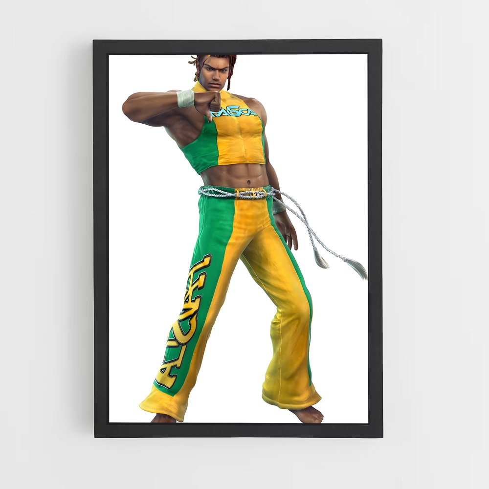 Poster Eddy Gordo Dance – affiche Capoeira (vue 2)